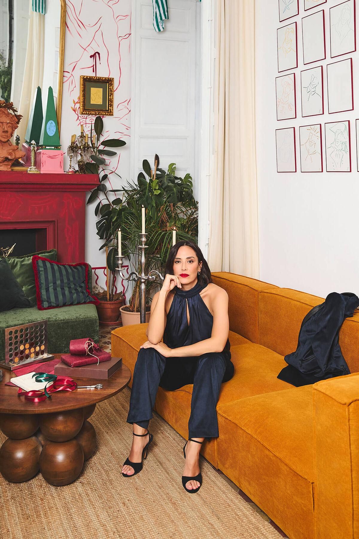 티에프피 벨벳 테크니컬 와이드 팬츠 0832558 AZUL - 상세 이미지 2