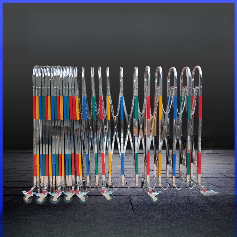 이동식 바리게이트 접이식 자바라 차단 경계 펜스 1.1x4m - 상세 이미지 2