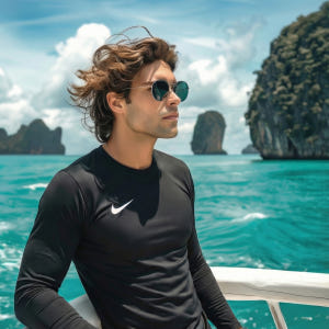 나이키 루즈핏 래쉬가드 (체형보정/드라이핏 프로) 운동러 솔직 후기 | 실사용 리뷰 - 상품 이미지 4