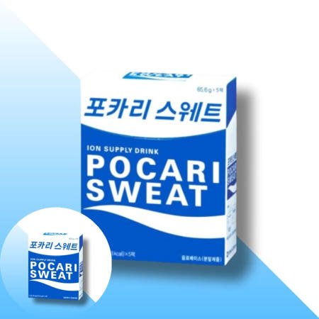 음료수 지오곰 포카리 스웨트 이온 운동 음료 가루 분말 5팩