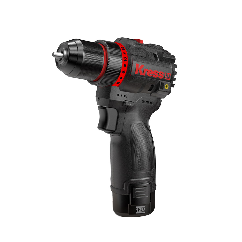 크레스 충전 드릴 드라이버 전동 12V 2.0Ah 배터리1개 BL KU204.1