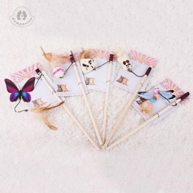 춤추는 고양이낚시대 5종 마우스 - 상품 이미지