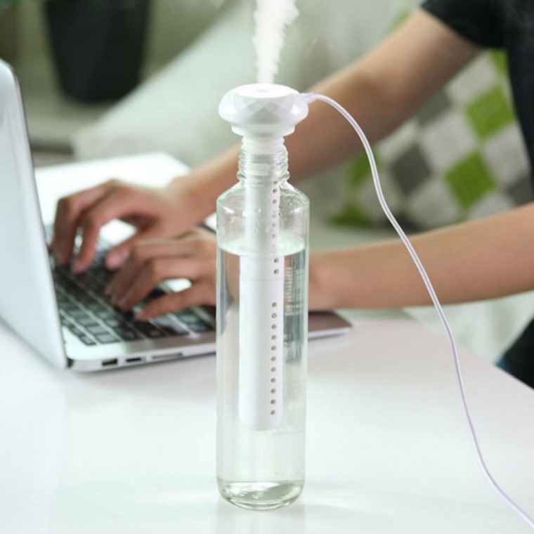 튜브 가습기 물병 간편한 사무실 USB 미니 저소음 - 메인 이미지