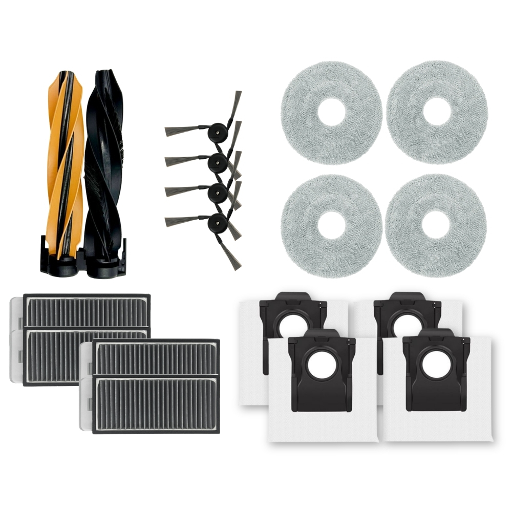 [호환] 드리미 X50S Pro Ultra 소모품 물걸레 더스트백 필터 브러쉬 3개월 세트