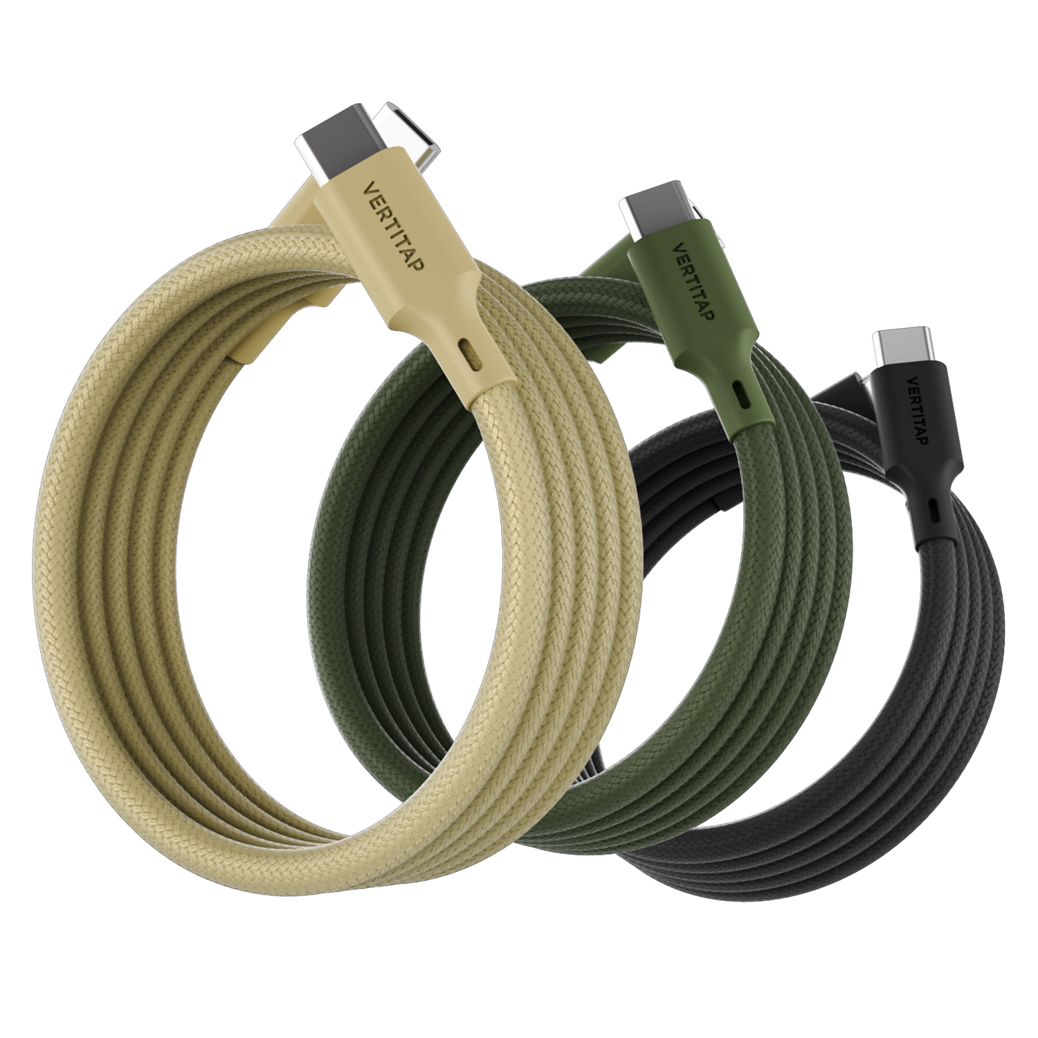 버티탭 팩맥 아웃도어 C to C타입 PD 240W 초고속충전 마그네틱 케이블 1.5m 제품 이미지