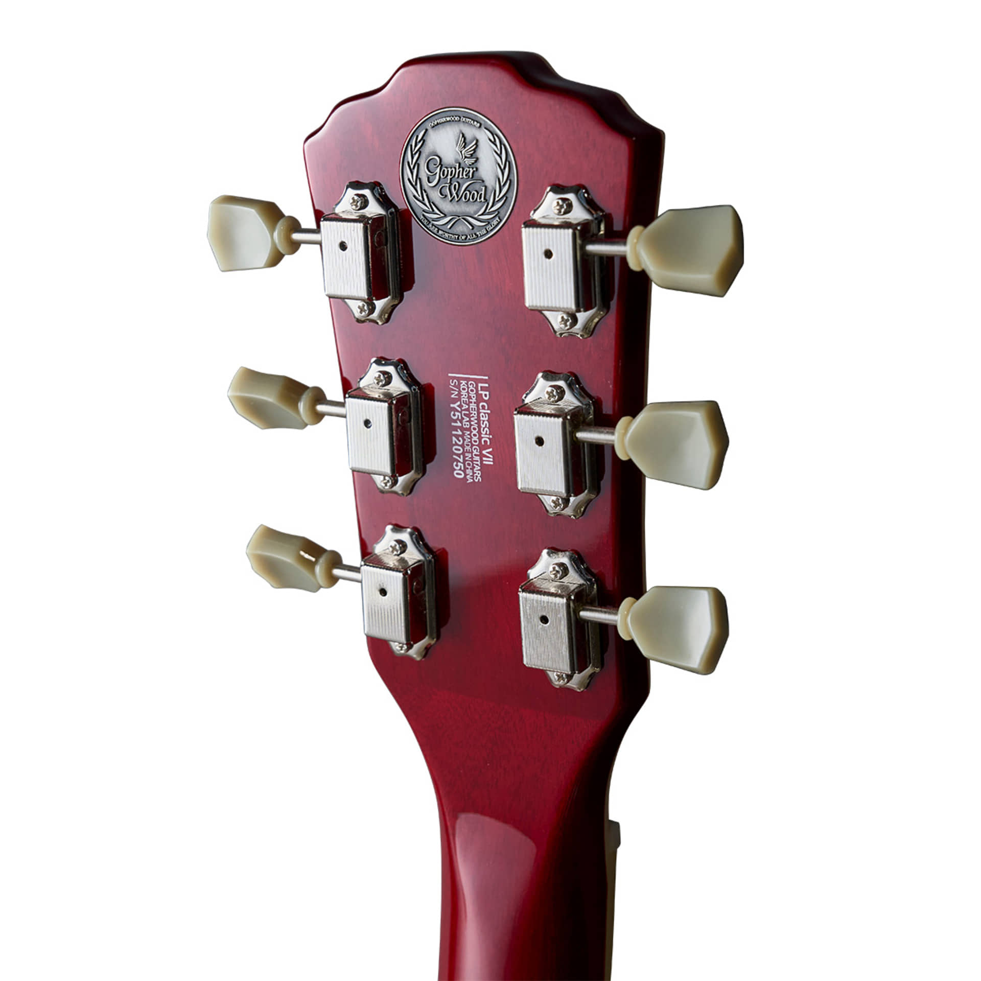 Gopherwood LP classic VII Cherry Burst | 고퍼우드 LP 클래식7 일렉기타 (체리 버스트) - 상세 이미지 5