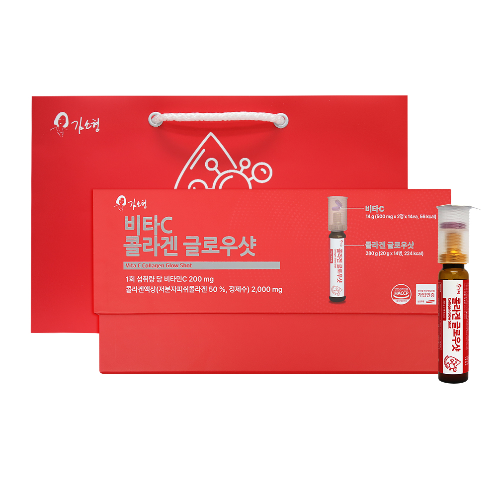 김소형 비타C 콜라겐 글로우샷 14개, 2주분 - 상품 이미지
