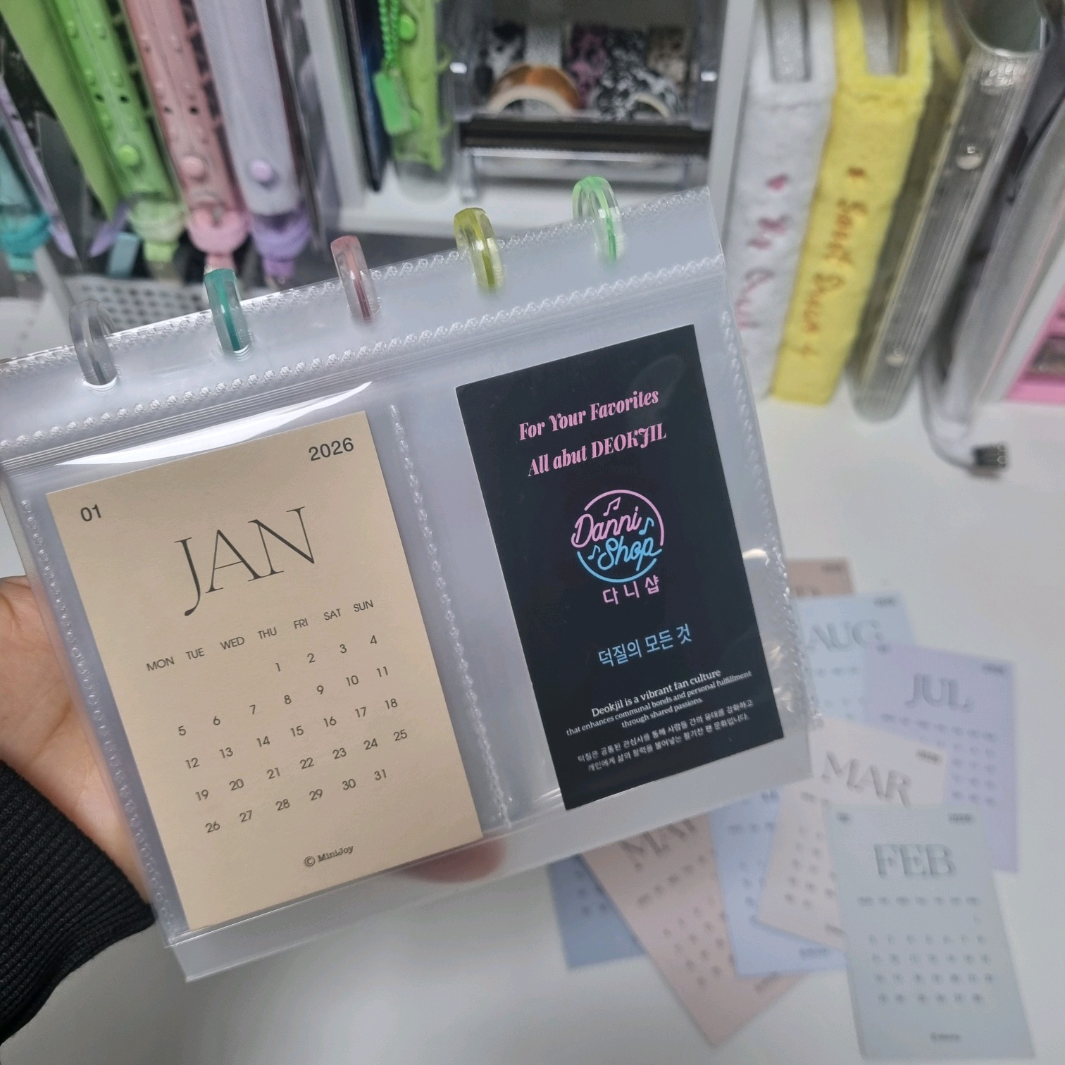 탁상 포카앨범 캘린더 겸용 이미지 6