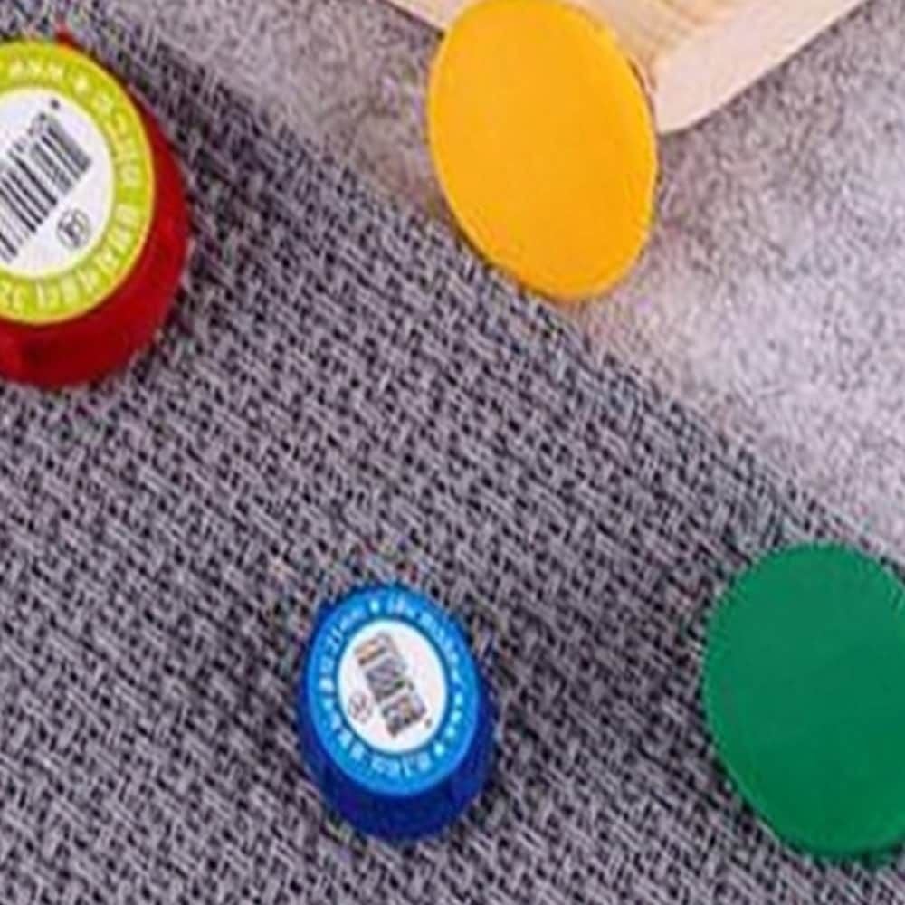 원형자석 38mm 특대 6P 사무용품 학용품 현관문 - 상품 이미지