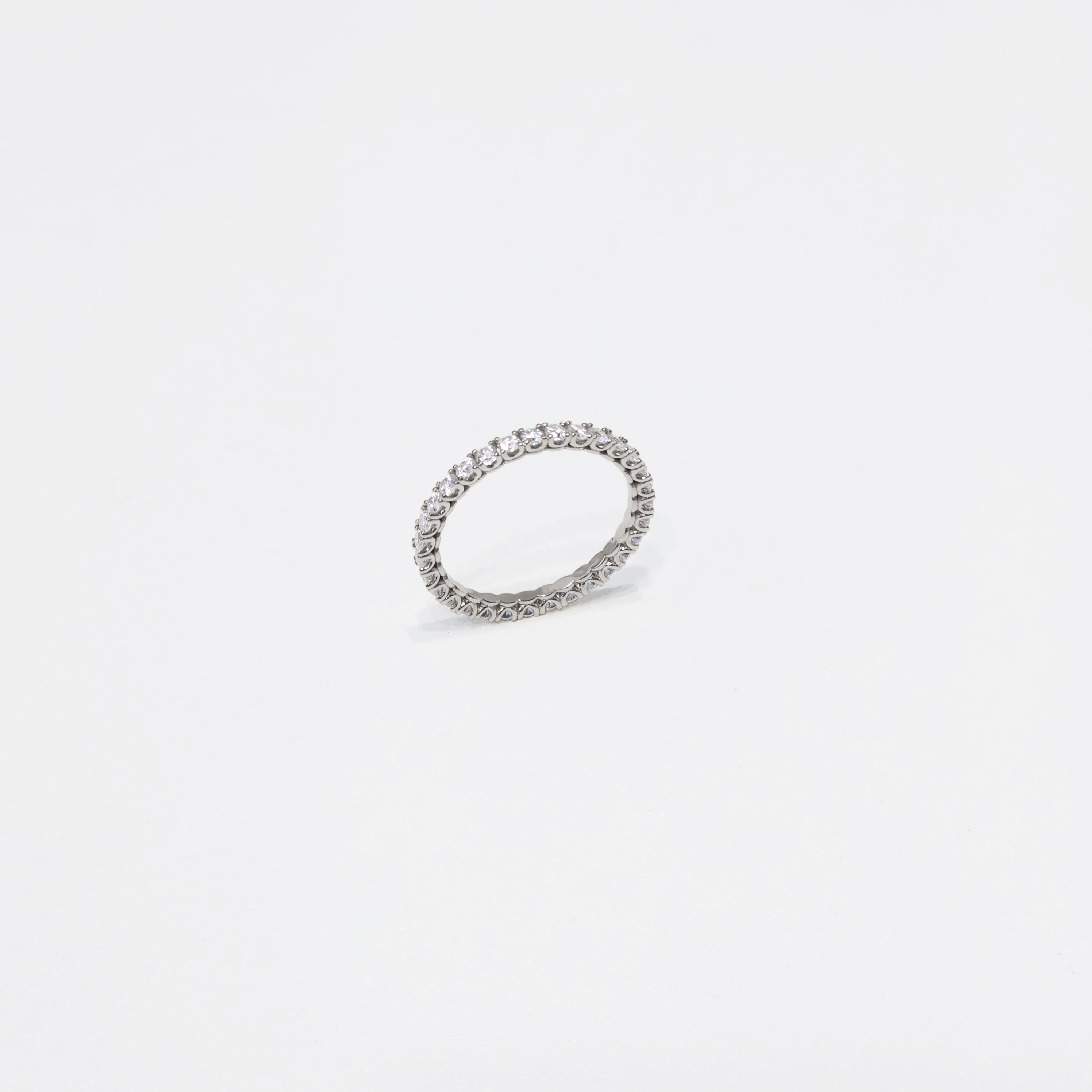 백금 랩다이아 가드링 반지 플래티넘 랩다이아몬드 1.5mm 1.6mm 1.8mm - 상세 이미지 4