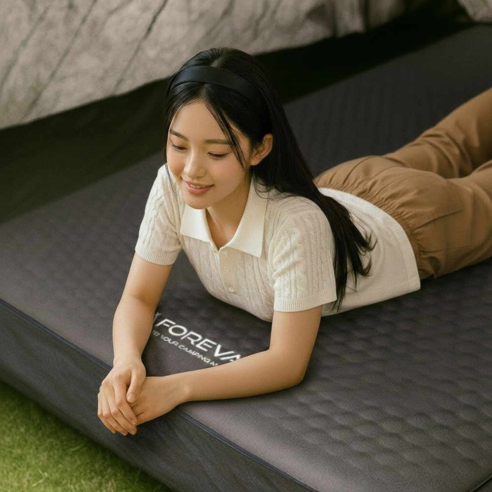 포레바 자충매트 에어매트 캠핑 차박 싱글 에어 매트리스 제품 이미지