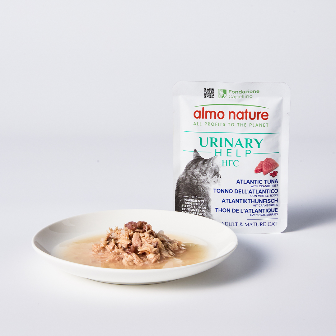 알모네이쳐 HFC 고양이 기능성 파우치 습식사료 유리너리 헬프 닭안심살+크랜베리, 50g, 24개 - 상세 이미지 5