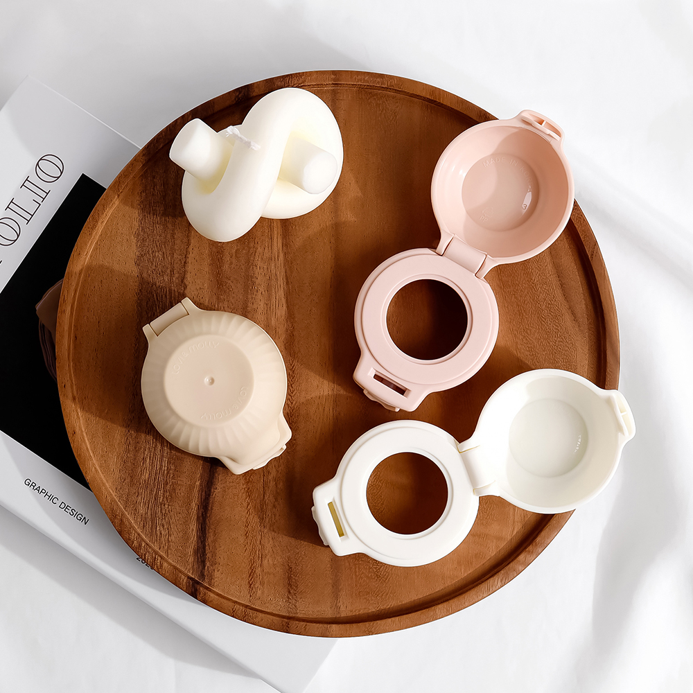 [토비앤몰리] 빨대컵 전용 원터치캡 락형  (그로미미 100% 호환)