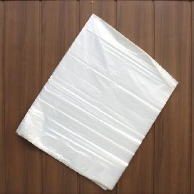 50매평판비닐봉투(흰색)40L쓰레기봉투 - 상품 이미지