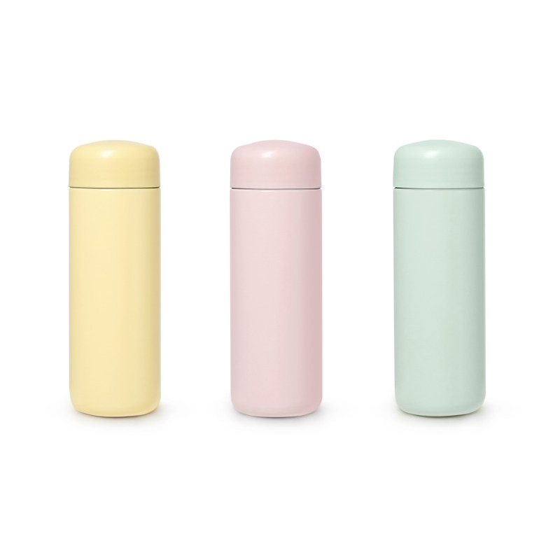 단체선물 각인 미니텀블러 200ml 귀엽고 가벼운 포켓 한약 미니보온병 - 상품 이미지
