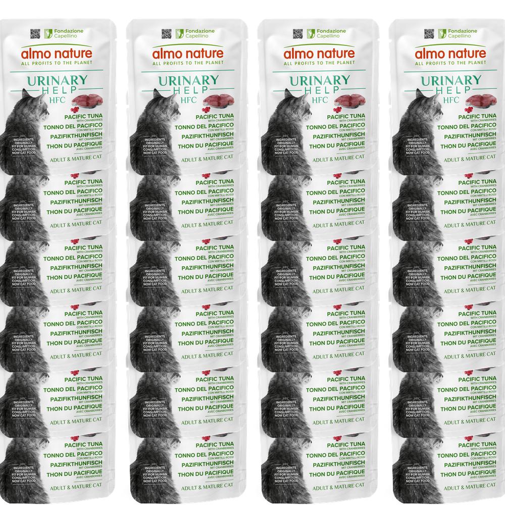 알모네이쳐 HFC 고양이 기능성 파우치 습식사료 유리너리 헬프 태평양참치+크랜베리, 50g, 24개 - 메인 이미지