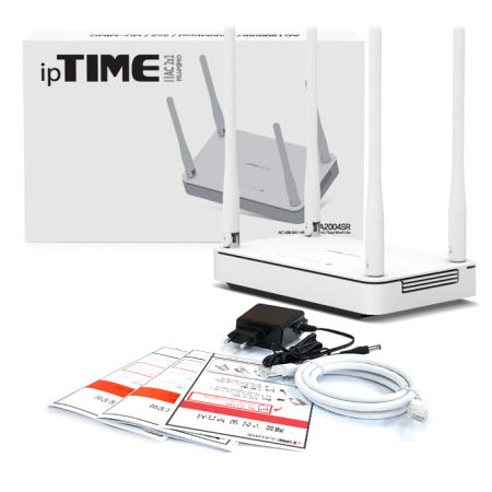기가비트 4포트 가성비 공유기 무선 듀얼밴드 AC 1200Mbps A2004SE