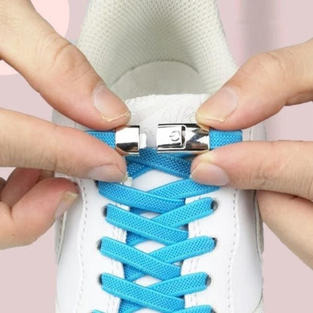 퍼니데일리 운동화끈조이미 신발끈클립 운동화끈 정리 자석매듭기 매듭없는 고정