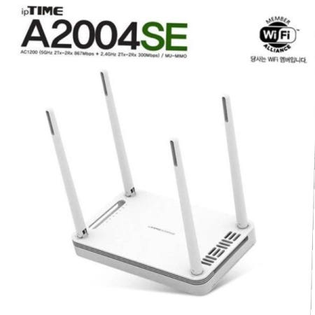 이에프엠네트웍스 아이피타임 .아이피타임 기가비트 유무선 공유기 4포트 A2004SE