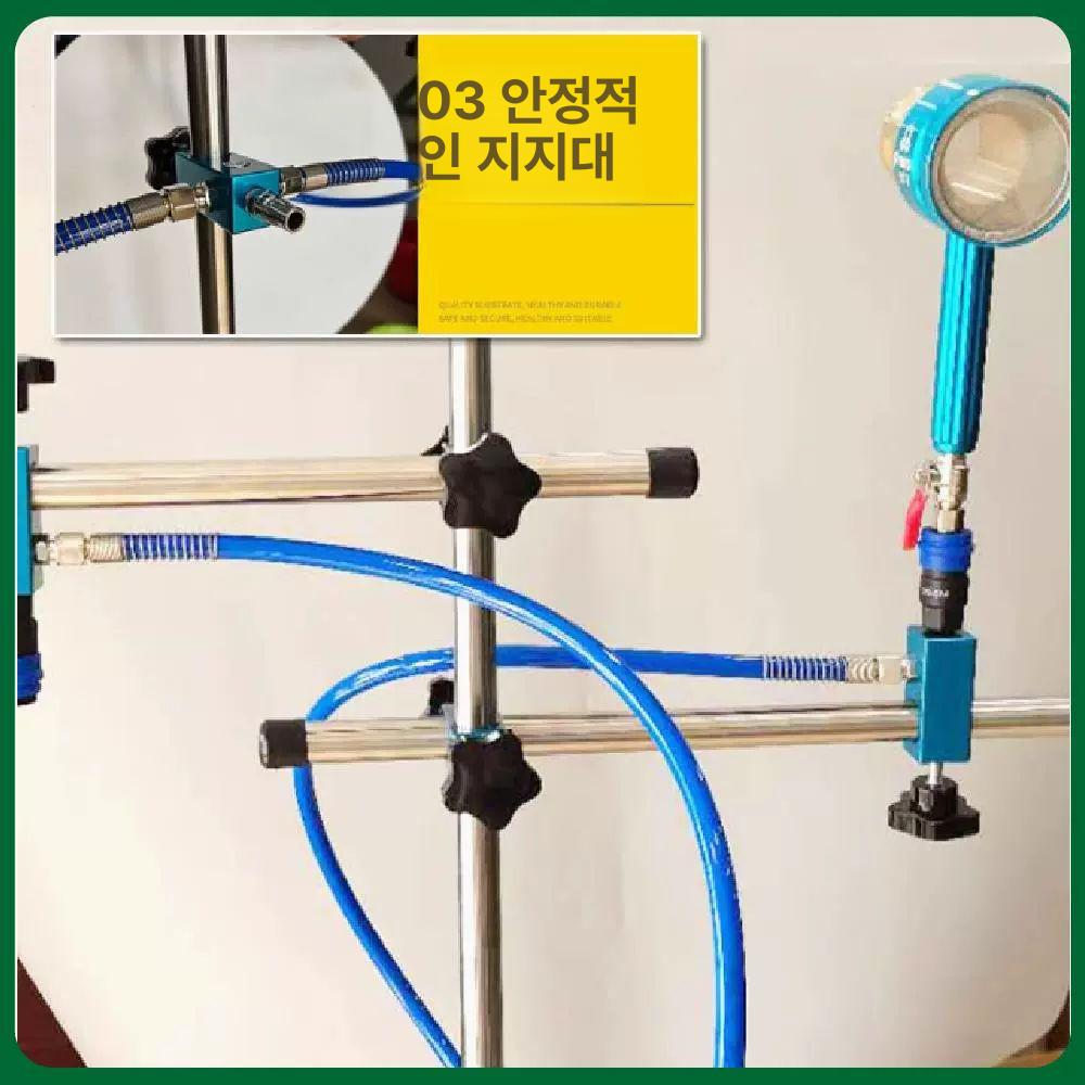 수성 페인트 건조기 열처리 송풍기 거치대 히팅기 도료 브라켓 송풍기 2개+브래킷 세트 - 상세 이미지 4