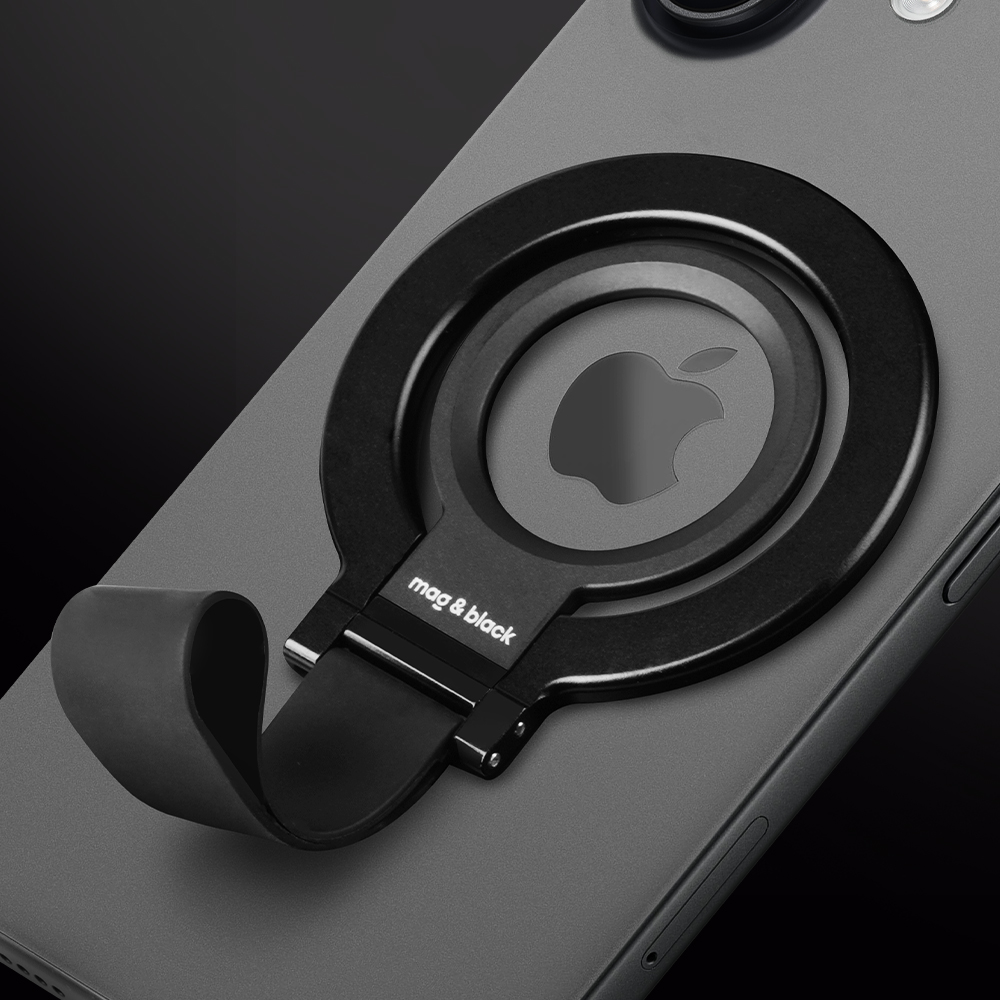 맥앤블랙 TAP-02 맥세이프 그립 톡 스마트톡 핑거 링 홀더 아이폰 갤럭시 자석 거치대 제품 이미지
