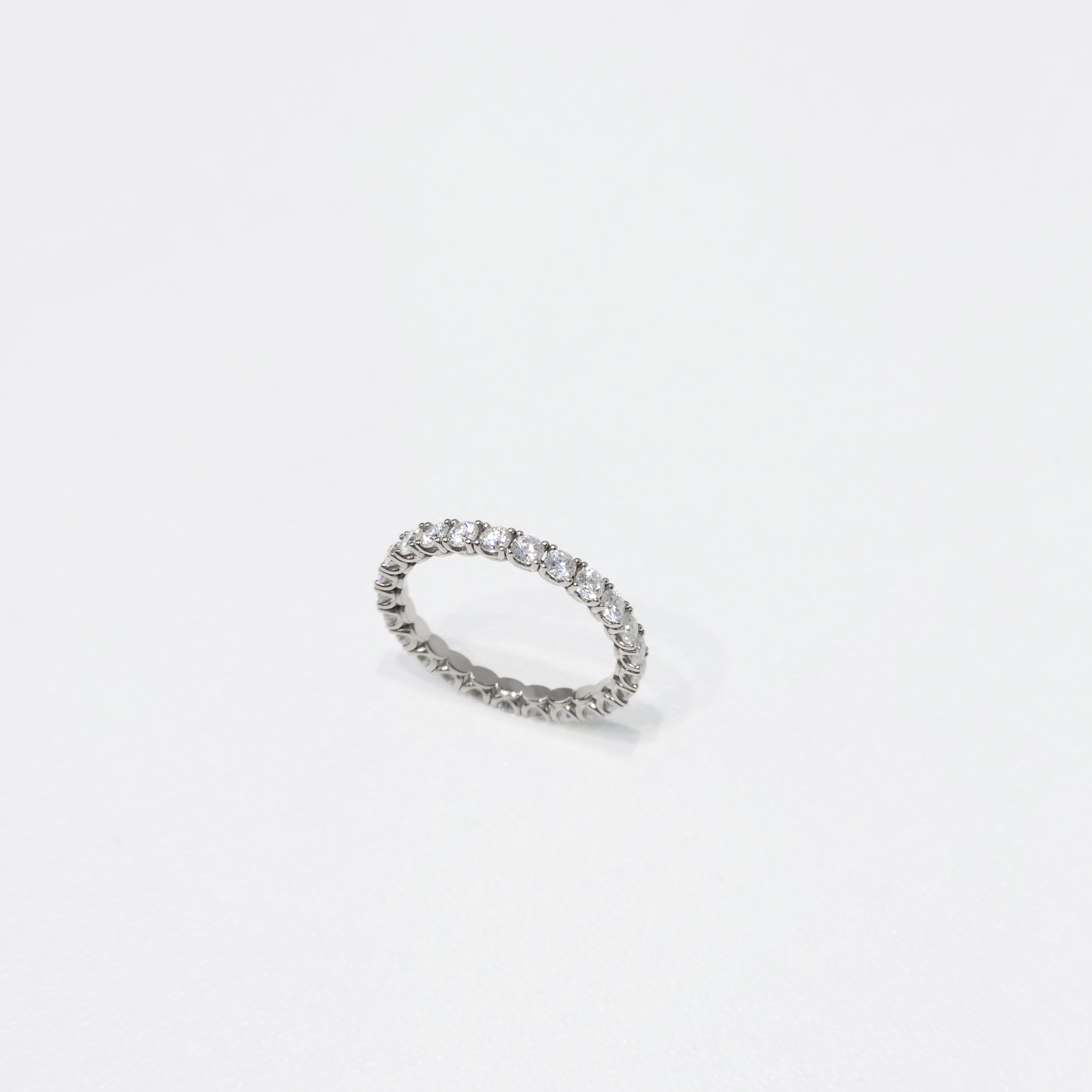 백금 랩다이아 가드링 반지 플래티넘 랩다이아몬드 2mm 2.2mm 2.5mm 2.7mm - 상세 이미지 2