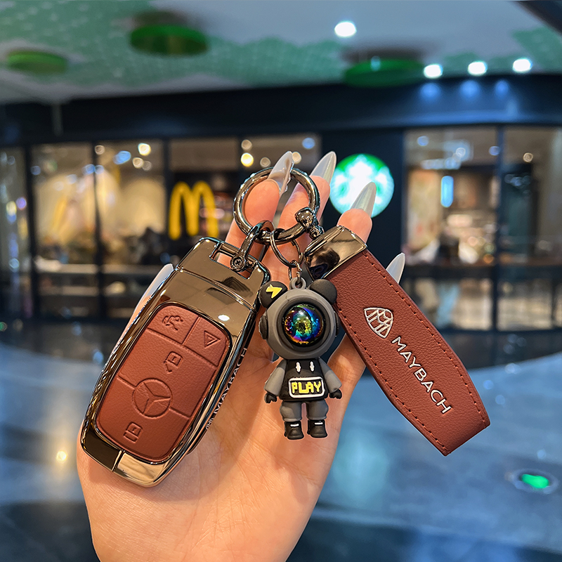 GLS450 GLS480 GLS600 메탈 커버 남녀 공용 볼케이노레드+라이트닝베어+로고스트랩 - 상품 이미지