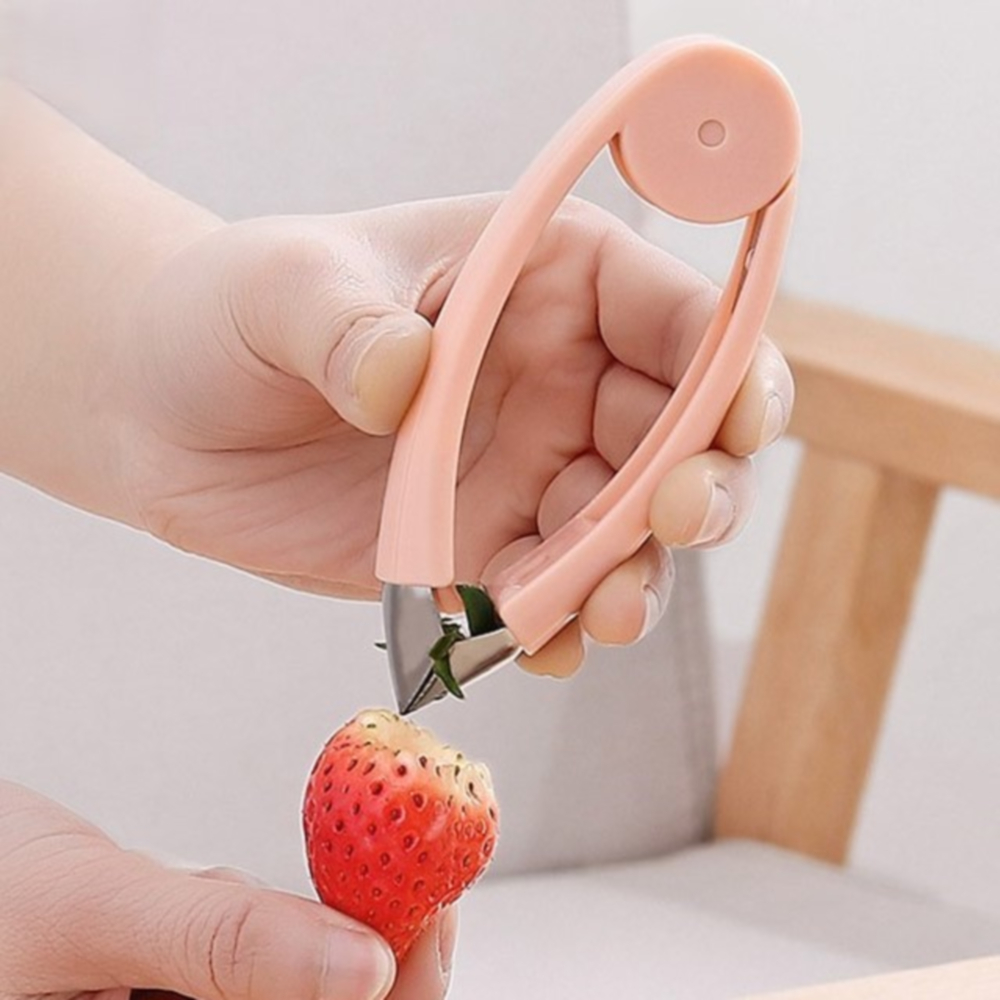 딸기 꼭지 따개 제거 토마토 심지 따기 감자 눈 씨 파내기 다용도 과일 손질 다듬기 도구 - 상세 이미지 3