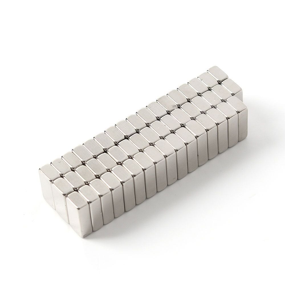 초강력 네오디뮴 사각 자석 50개입 10x5x3mm - 상품 이미지