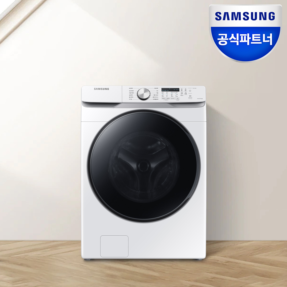 삼성 그랑데 세탁기 WF19T6000KW 19kg 화이트 1등급 제품 이미지