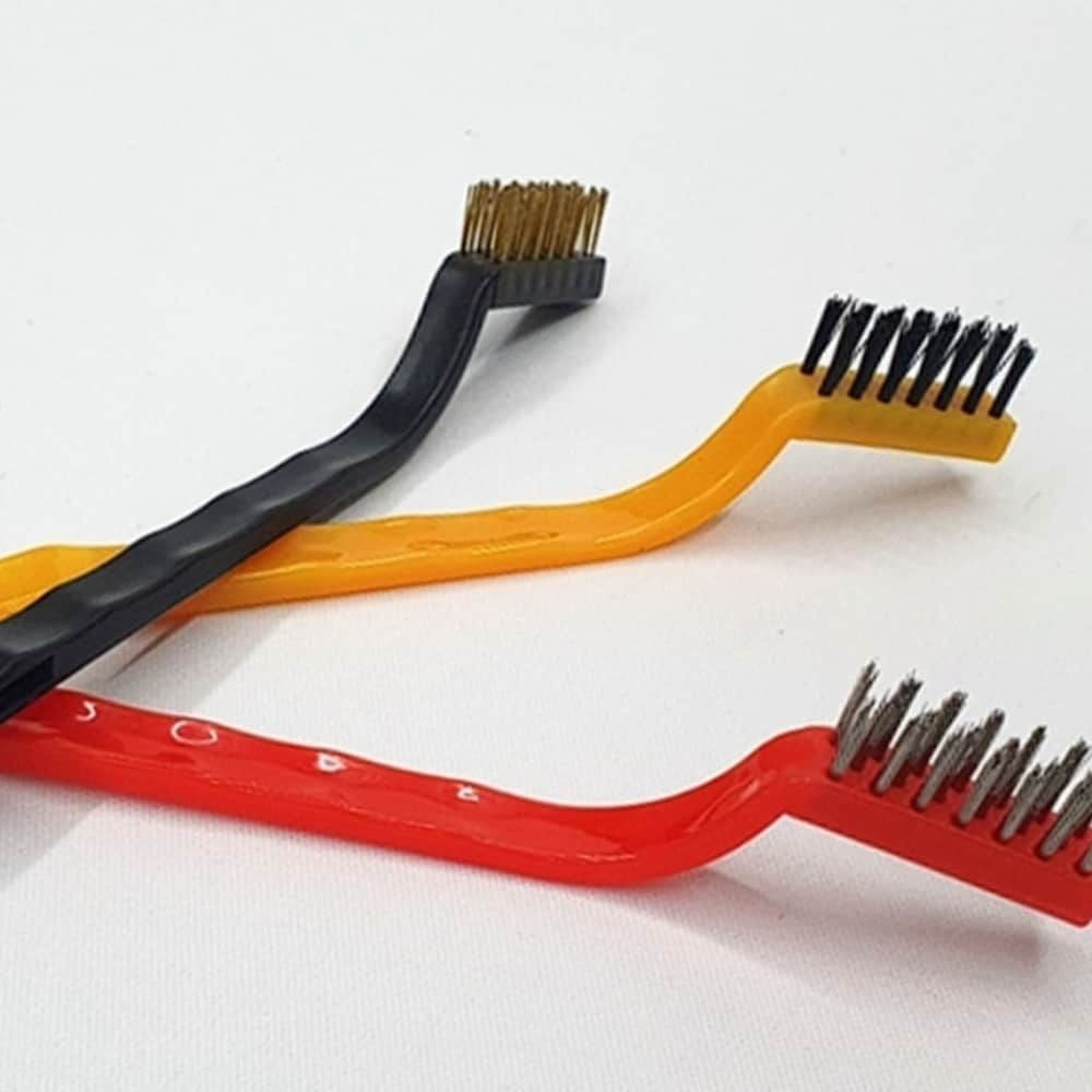 쇠솔 철브러쉬 3P 세트 청소 찌든때 폴리싱 - 상품 이미지