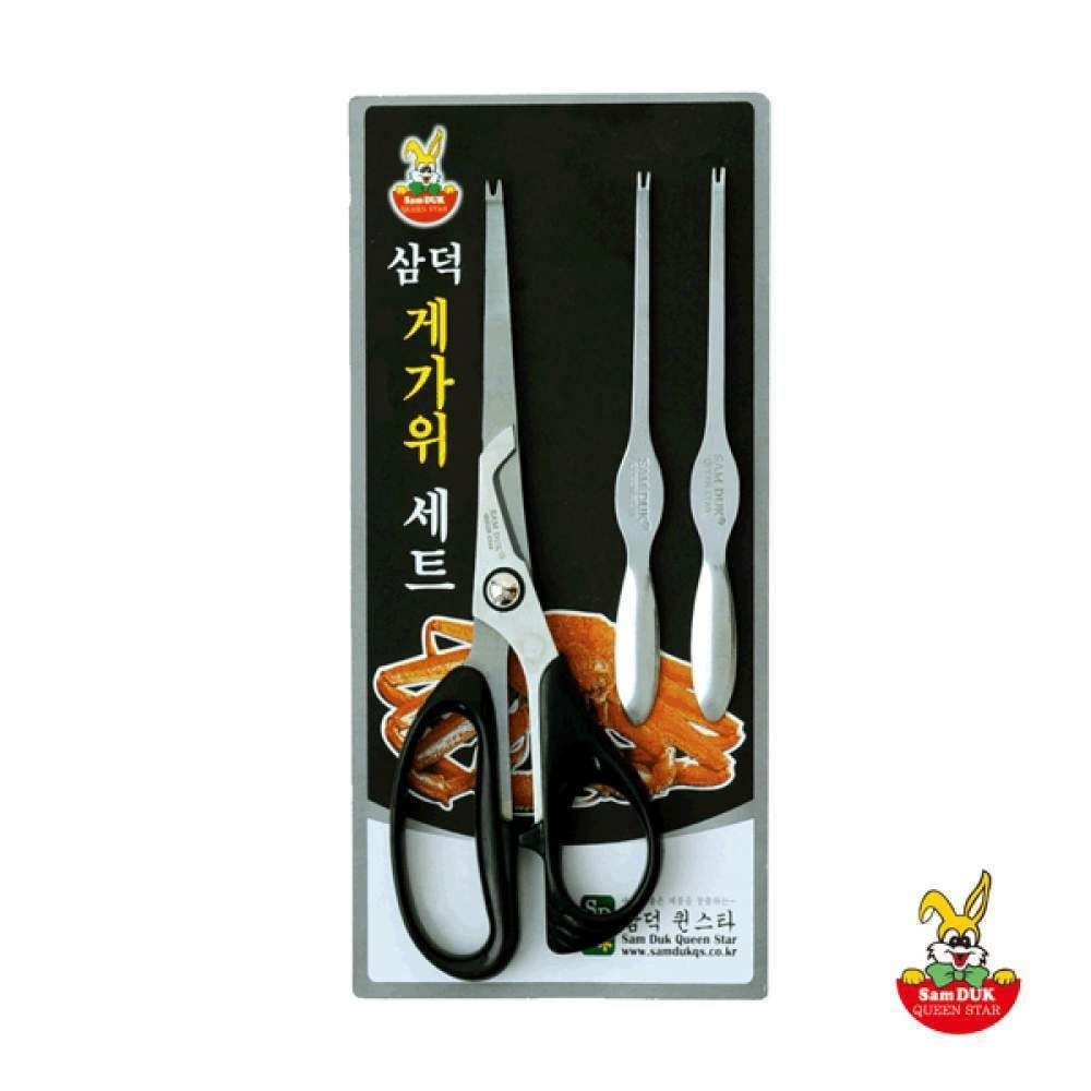 삼덕퀸스타 게 가위 포크 세트 - 상품 이미지