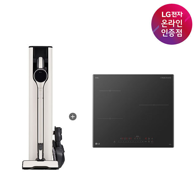 LG 코드제로 오브제컬렉션 A9S + LG 디오스 인덕션 (AI927WA+ BEI3ASB2OE)