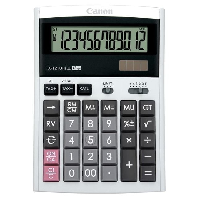 캐논 계산기 TX-1210HI lll - 상품 이미지