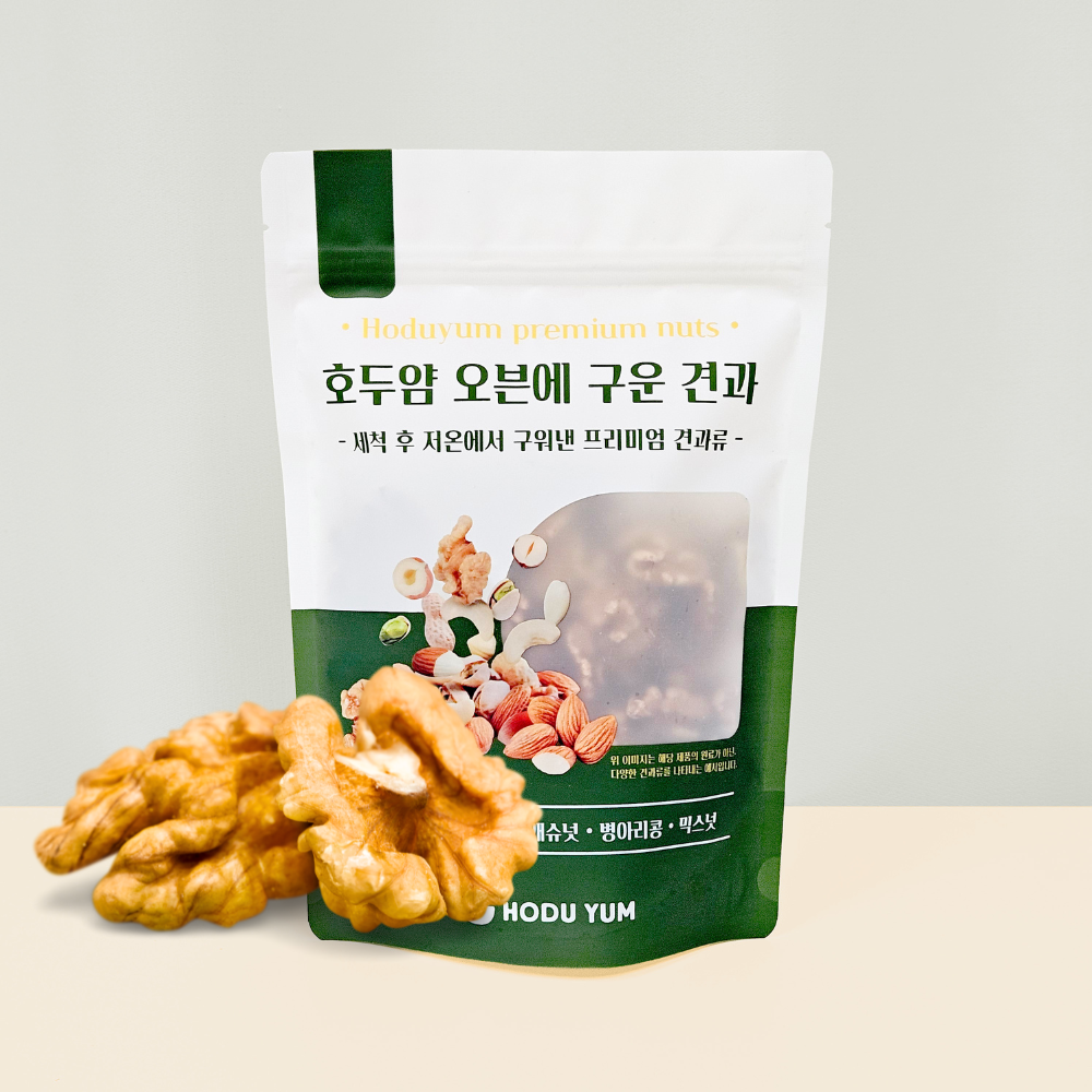 호두얌 캘리포니아 구운 햇 호두 반태 290g 제품 이미지
