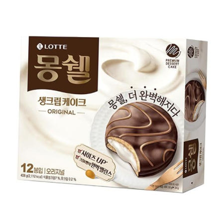 후식 몽쉘 생크림오리지널 12개x8개