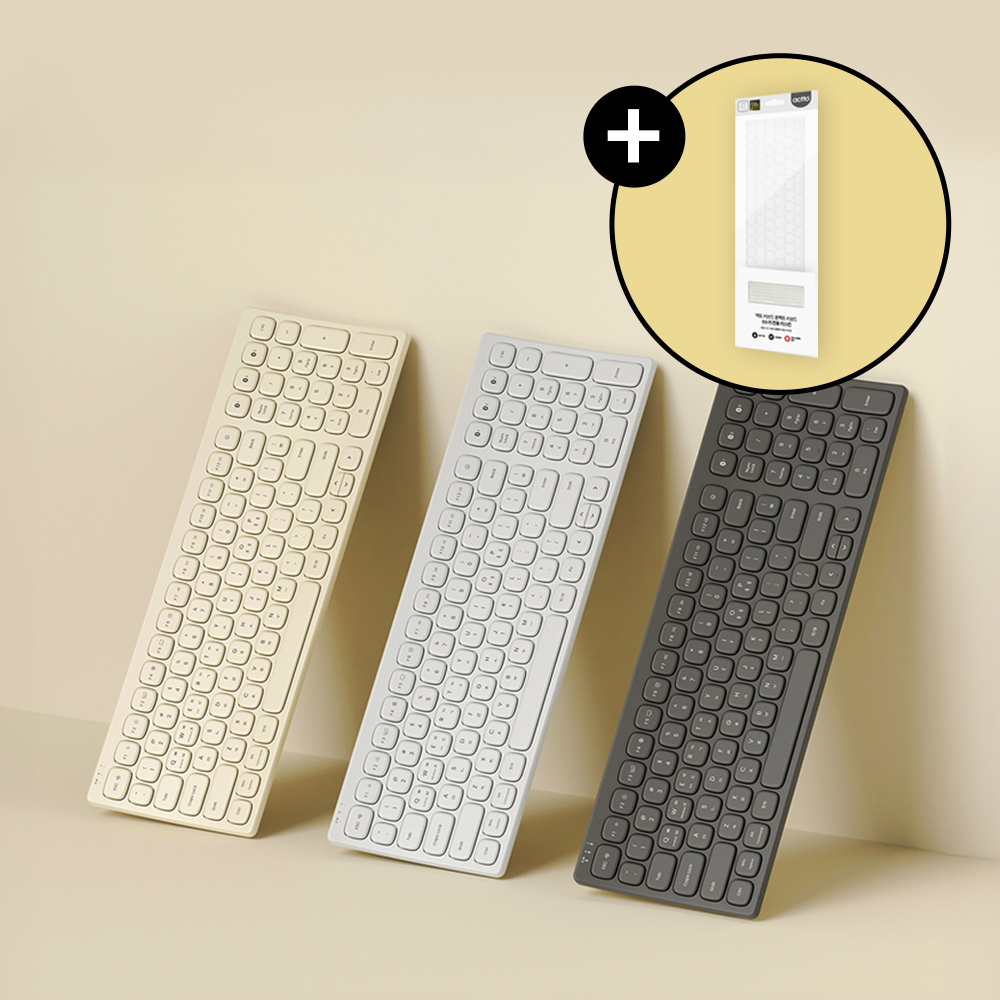 엑토 커브드 숫자키 휴대 충전 무소음 인체공학 아이패드 노트북 무선 블루투스키보드 B604 제품 이미지