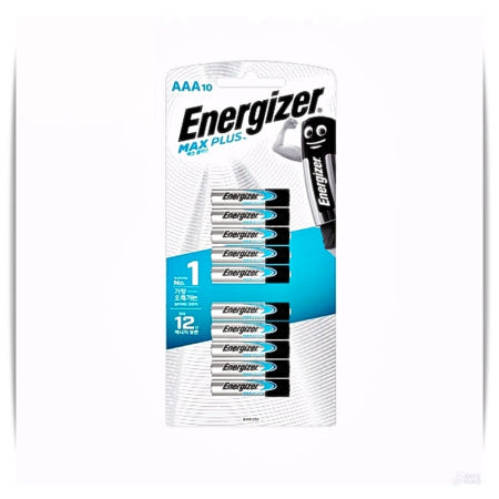 [앤츠런3협력사]알카라인 건전지 에너자이저 맥스 플러스 AAA 10개입 10세트 앤츠런3