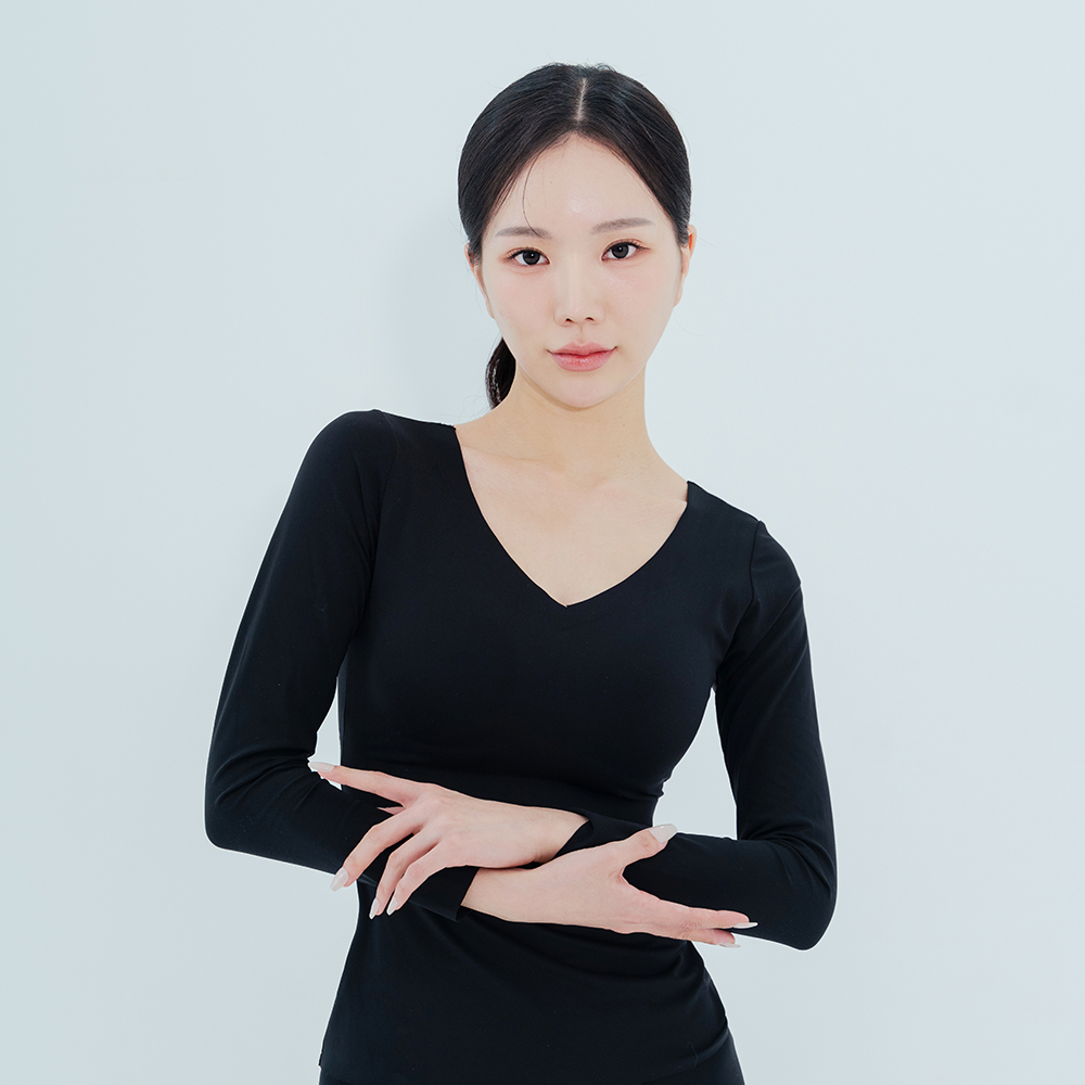 [2pack] 히트핏 벨벳 웜 브라탑 롱슬리브 겨울 히트텍 보온 기모내의 기모내복 - 상세 이미지 2