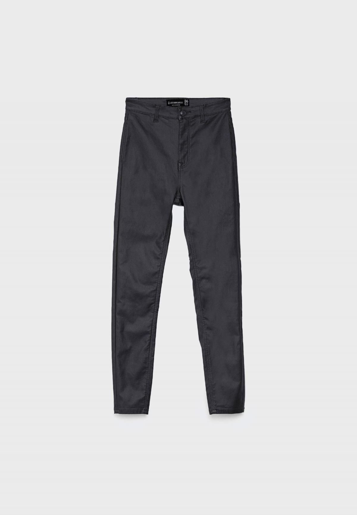 스트라디바리우스 테크니컬 코팅 스키니 팬츠 4510/723 BLACK - 상세 이미지 4