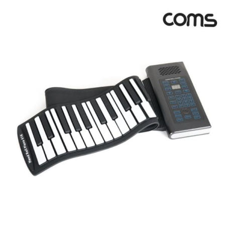 롤피아노 무선 접이식 롤 연습용 롤업 피아노b61Key