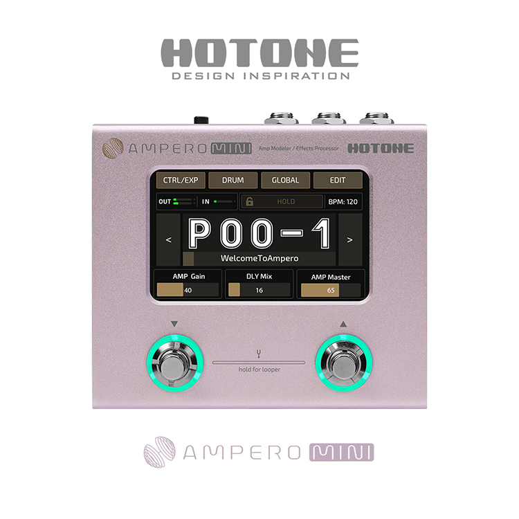 [Hotone] Ampero Mini MP-50PT | 핫톤 암페로 미니 - Purple Taro - 상세 이미지 2