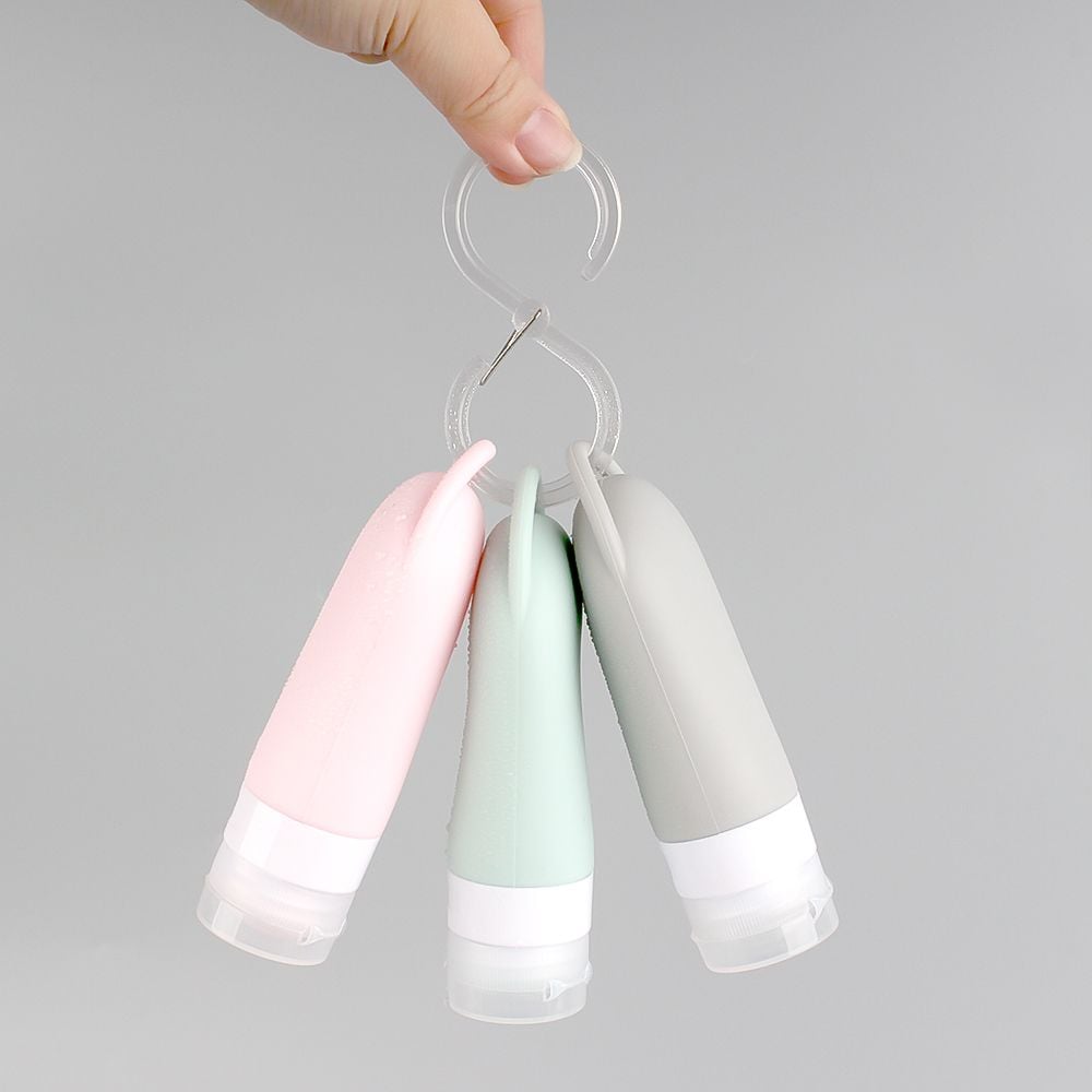 휴대용 샴푸통 실리콘공병 90ml 세트 - 상품 이미지