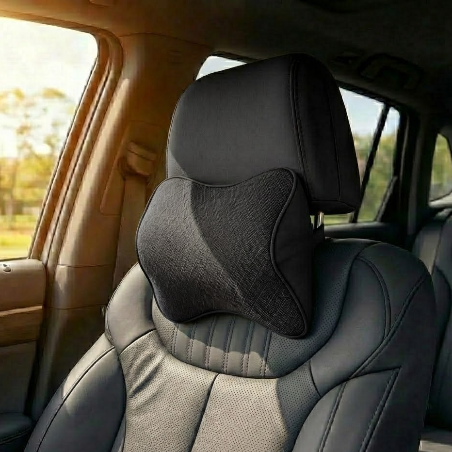쏘렌토 카니발 테슬라목쿠션 벤츠 bmw 차량헤드레스트목쿠션 제네시스 차량목베개 헤드머리받침 - 상세 이미지 2