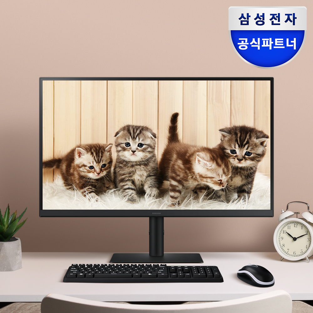 삼성 뷰피니티 S6 LS27F610 68.4cm(27) QHD 모니터 100Hz  세로 - 상품 이미지