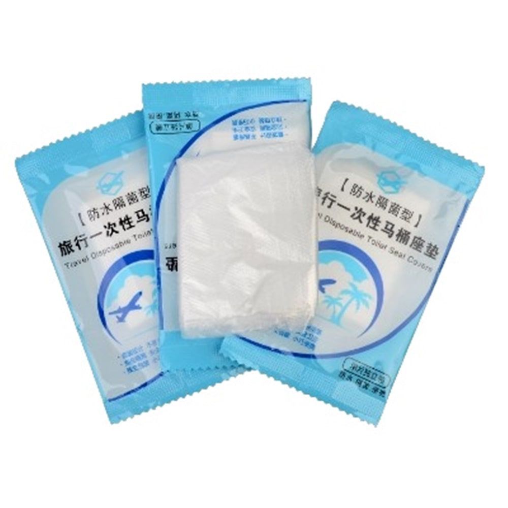 50P 화장실 비닐커버 일회용 변기시트 좌 위생비닐 - 상품 이미지