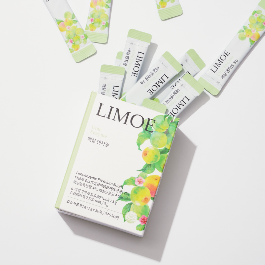 리모에 매실 곡물 발효 엔자임 소화 효소3g x 30포 이미지 2