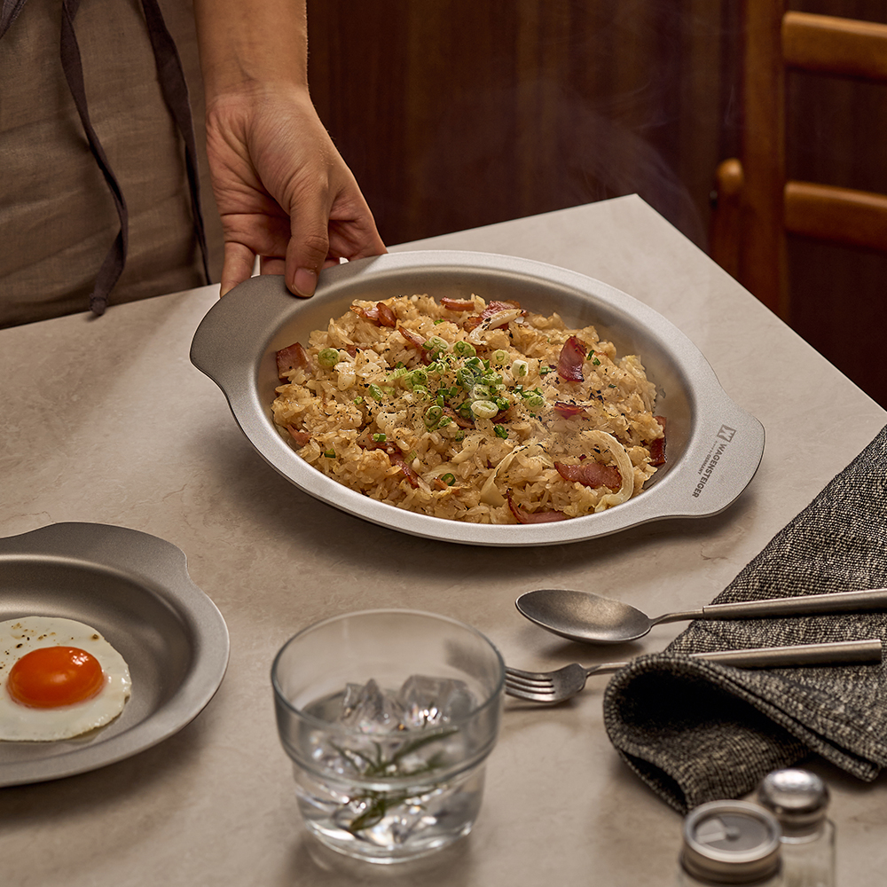 바겐슈타이거 로스탈 통3중 316 스텐 무연마제 프라이팬 플랫팬 시리즈