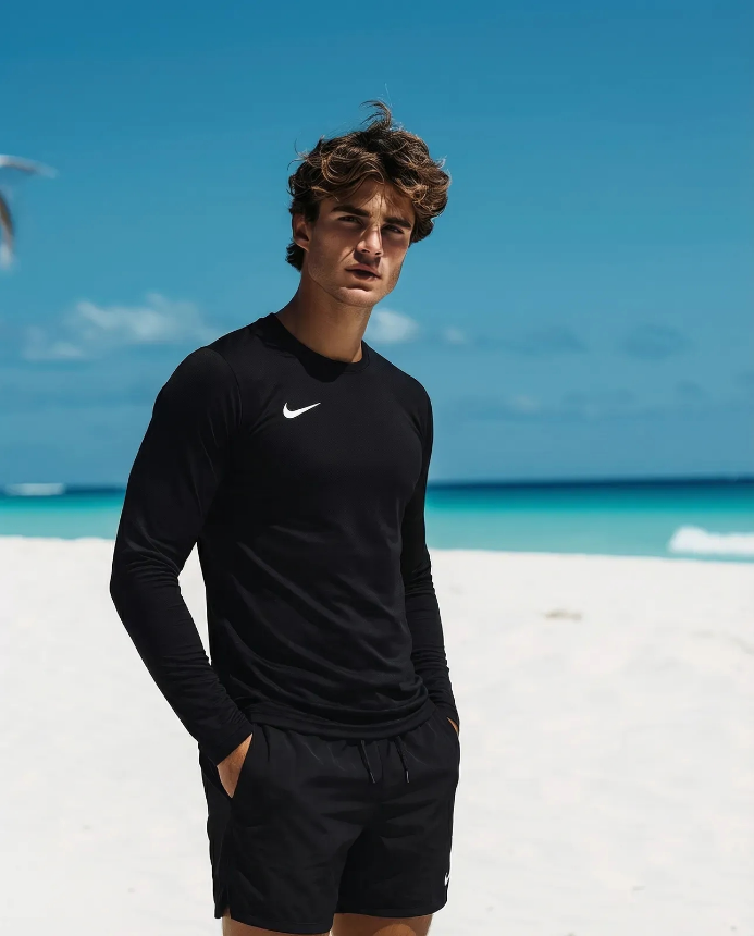 나이키 루즈핏 래쉬가드 (체형보정/드라이핏 프로) 이미지 3