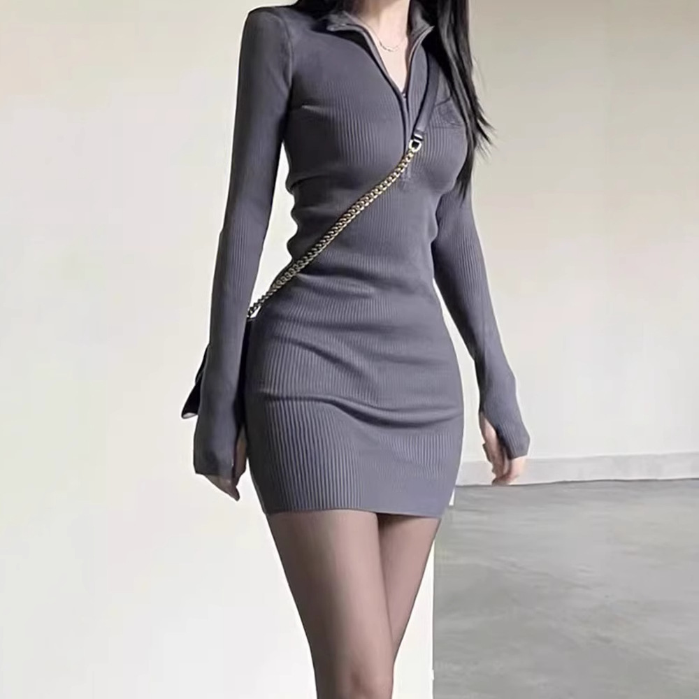 여성 블랙 실크 뷔스티에 가을 겨울 치마 스타일링 소녀룩 블랙 S - 상세 이미지 4